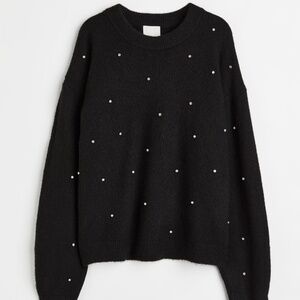 NWOT H&M sweater with rhinestones